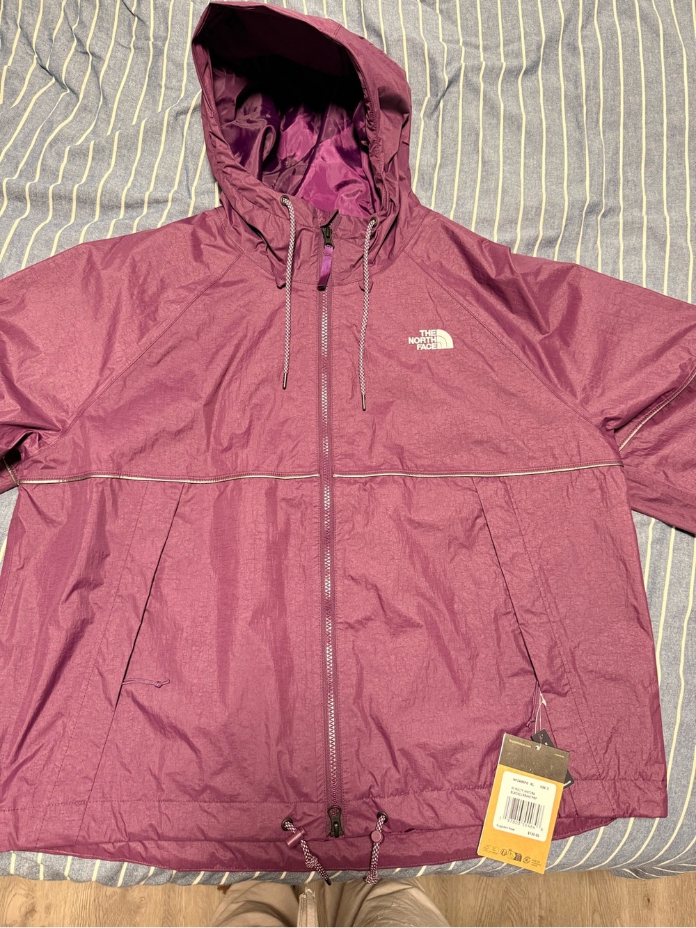 The North Face Women's Hooded Rain Jacket - Plum